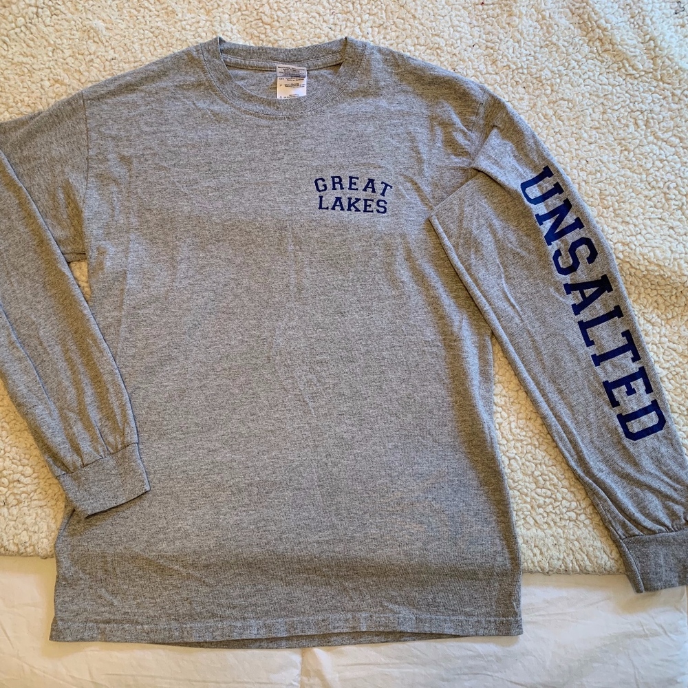 Grey Great Lakes Unsalted Lakes Outline